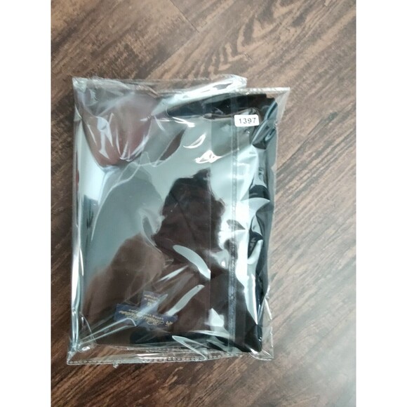 Brooks Brothers Sweater Men's Medium Black Extra Fine Merino Wool V Neck - Picture 10 of 10